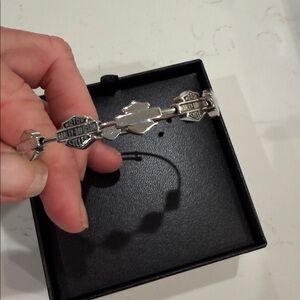 Harley Davidson bar and shield bingo bracelet